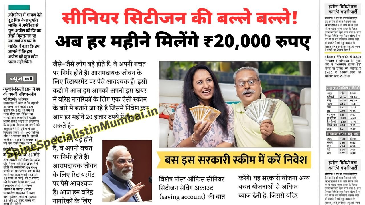 Senior Citizen Pensin Yojana